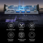 BYL-2411 11 in 1 HUB Type-C Docking Station con 3 x USB3.0, PD100W, SD/TF, RJ45, Type-C, VGA, HDTV, jack da 3,5 mm, BYL-2411