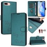 Custodia per telefono in pelle RFID con stampa Smile Embossing, For iPhone X / XS, For iPhone XR, For iPhone XS Max, For iPhone 8 Plus / 7 Plus