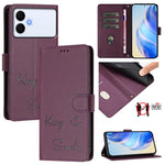 Custodia per telefono in pelle RFID con stampa Smile Embossing, For Galaxy S26 FE 5G 5G, For Samsung Galaxy S26+ 5G, For Samsung Galaxy S26 Edge 5G, For Samsung Galaxy S26 Ultra 5G