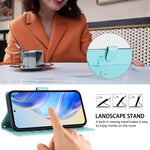 Custodia per telefono in pelle RFID con stampa Smile Embossing, For Samsung Galaxy S26 5G, For Samsung Galaxy S25 Edge 5G, For Samsung Galaxy S25 5G, For Samsung Galaxy S25+ 5G