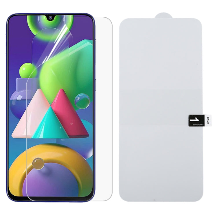 Full Screen Protector Pellicola idrogel antideflagrante, For iPhone 12 mini, For iPhone 12 / 12 Pro, For iPhone 12 Pro Max, For Samsung Galaxy A11, For Samsung Galaxy M21 / M21 2021, For Samsung Galaxy M31, For Samsung Galaxy A41                       ...