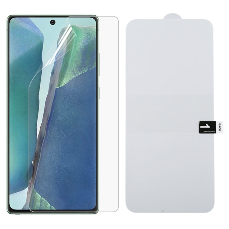 Full Screen Protector Pellicola idrogel antideflagrante, For iPhone 12 mini, For iPhone 12 / 12 Pro, For iPhone 12 Pro Max, For Samsung Galaxy A11, For Samsung Galaxy M21 / M21 2021, For Samsung Galaxy M31, For Samsung Galaxy A41                       ...