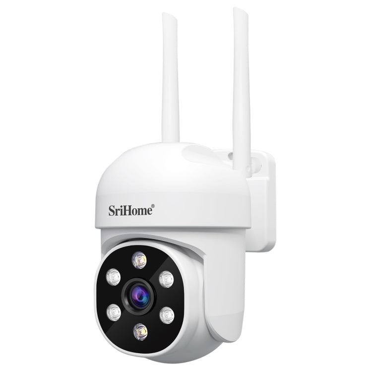 SriHome SH061 Telecamera per visione notturna a infrarossi con tracciamento umanoide AI da 2 MP, EU Plug, US Plug, UK Plug