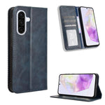 Custodia per telefono in pelle con fibbia magnetica e texture retrò, For Galaxy A57 5G, For Galaxy A37 5G, For Galaxy A27 5G, For Samsung Galaxy A07 4G, For Samsung Galaxy A06 5G, For Samsung Galaxy A56 5G