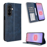 Custodia per telefono in pelle con fibbia magnetica e texture retrò, For Galaxy A57 5G, For Galaxy A37 5G, For Galaxy A27 5G, For Samsung Galaxy A07 4G, For Samsung Galaxy A06 5G, For Samsung Galaxy A56 5G