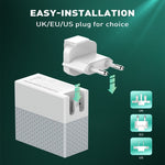 Caricabatterie LDNIO 65W USB-C con cavo Tipo-C