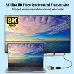 Adattatore DisplayPort maschio a Mini DisplayPort femmina 8K 60Hz