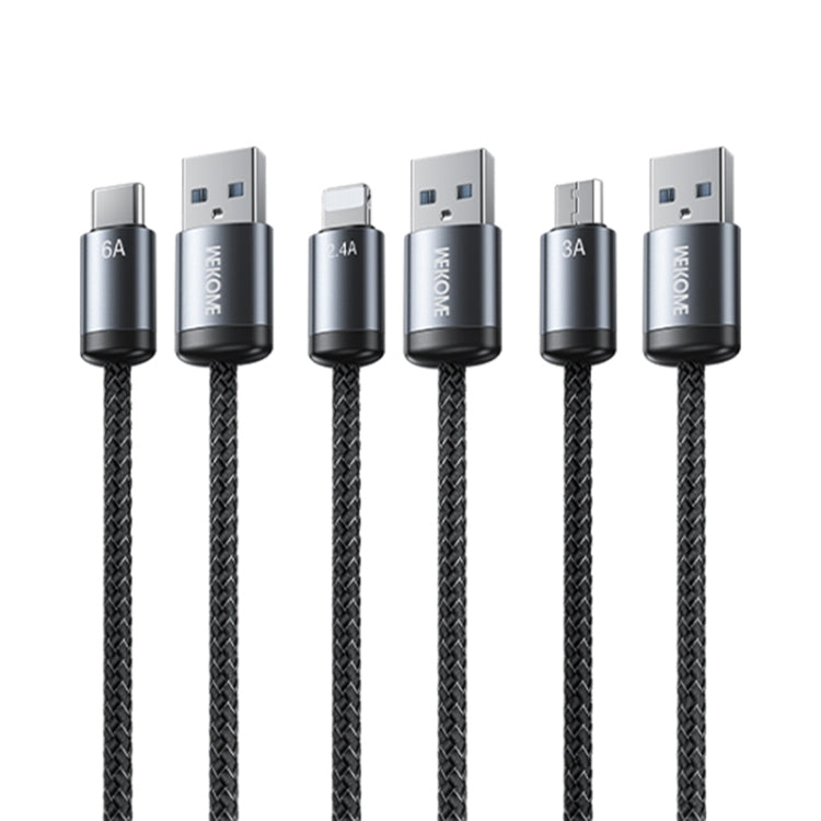 Cavo ricarica rapida USB a 8 pin WK WDC-32i 1 m 2,4 A