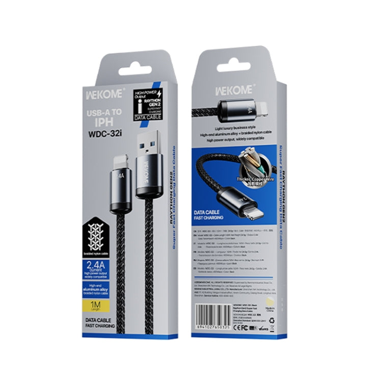 Cavo ricarica rapida USB a 8 pin WK WDC-32i 1 m 2,4 A