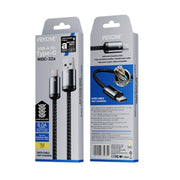 Cavo dati di ricarica rapida USB-Type-C WK WDC-32a Raython Gen2 da 1 m 6A, WDC-32a