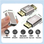 Adattatore 8K Ultra DP femmina-femmina