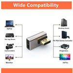 Convertitore adattatore Displayport maschio a Displayport femmina 8K PD1.4, A, B