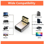 Convertitore adattatore Displayport maschio a Displayport femmina 8K 60Hz PD1.4, Up, Down, Left, Right