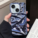 Custodia TPU con vernice galvanica per iPhone 15 Plus