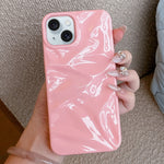 Custodia TPU con vernice galvanica per iPhone 15 Plus