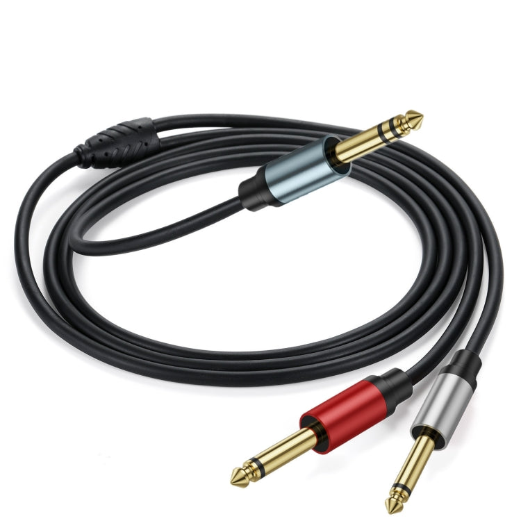 Cavo adattatore audio splitter Y 6,35 mm placcato oro