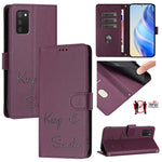 Custodia per telefono in pelle RFID con stampa Smile Embossing, For Samsung Galaxy A52 4G / 5G / A52s 5G, For Samsung Galaxy A03s 164mm, For Samsung Galaxy A03s 166mm, For Samsung Galaxy A03s 165.8mm