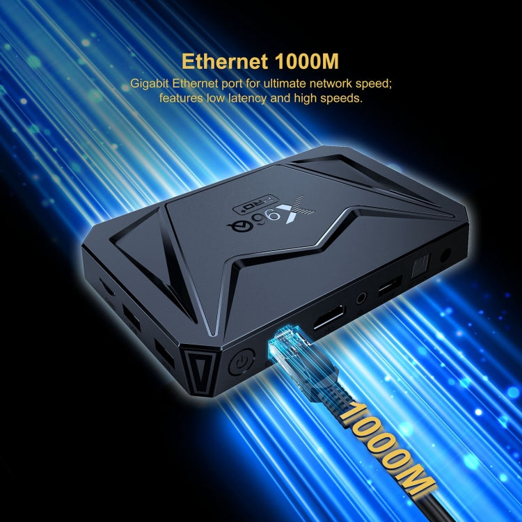 X96Q Pro+ Android 14 Set-top Box 4K 2GB+16GB 4GB+32GB