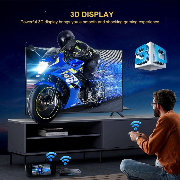X96Q Pro+ Android 14 Set-top Box 4K 2GB+16GB 4GB+32GB