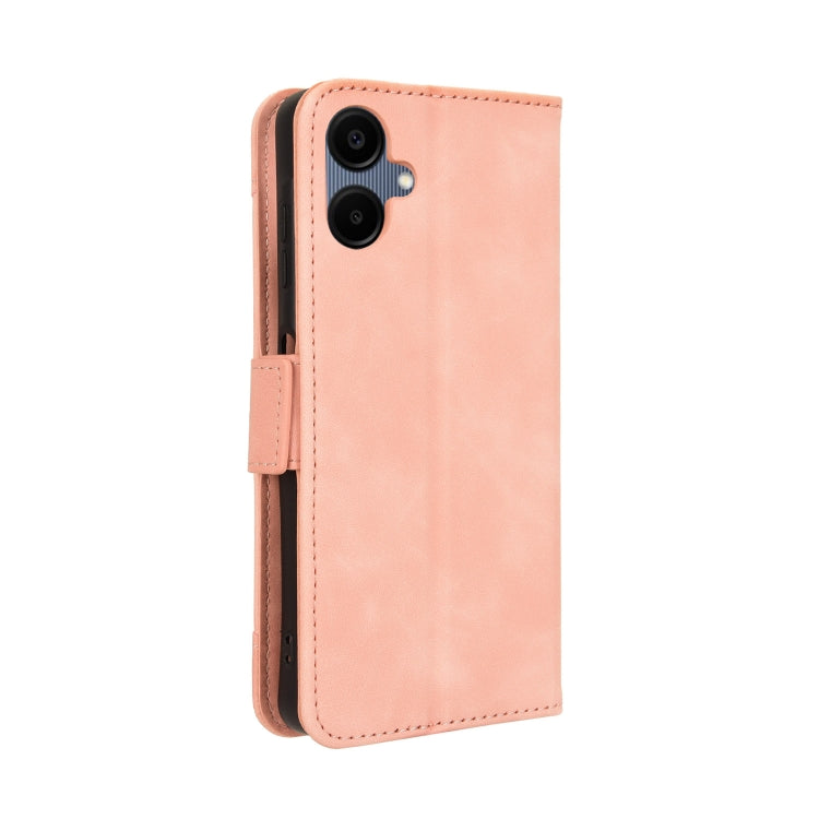 Custodia per telefono in pelle con fessure per carte e texture in vitello effetto pelle, For Samsung Galaxy A06