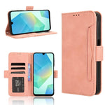 Custodia per telefono in pelle con fessure per carte e texture in vitello effetto pelle, For Samsung Galaxy A06 5G, For Samsung Galaxy A56 5G, For Samsung Galaxy A36 5G, For Samsung Galaxy A16 5G