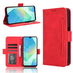 Custodia per telefono in pelle con fessure per carte e texture in vitello effetto pelle, For Samsung Galaxy A06 5G, For Samsung Galaxy A56 5G, For Samsung Galaxy A36 5G, For Samsung Galaxy A16 5G