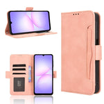 Custodia per telefono in pelle con fessure per carte e texture in vitello effetto pelle, For Galaxy A57 5G, For Galaxy A37 5G, For Galaxy A27 5G, For Samsung Galaxy A07 4G