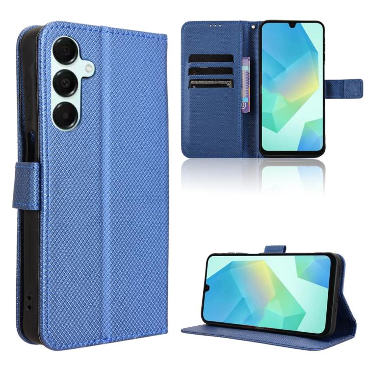 Custodia per telefono in pelle con trama a diamante, For Samsung Galaxy A06 5G, For Samsung Galaxy A56 5G, For Samsung Galaxy A36 5G, For Samsung Galaxy A16 5G