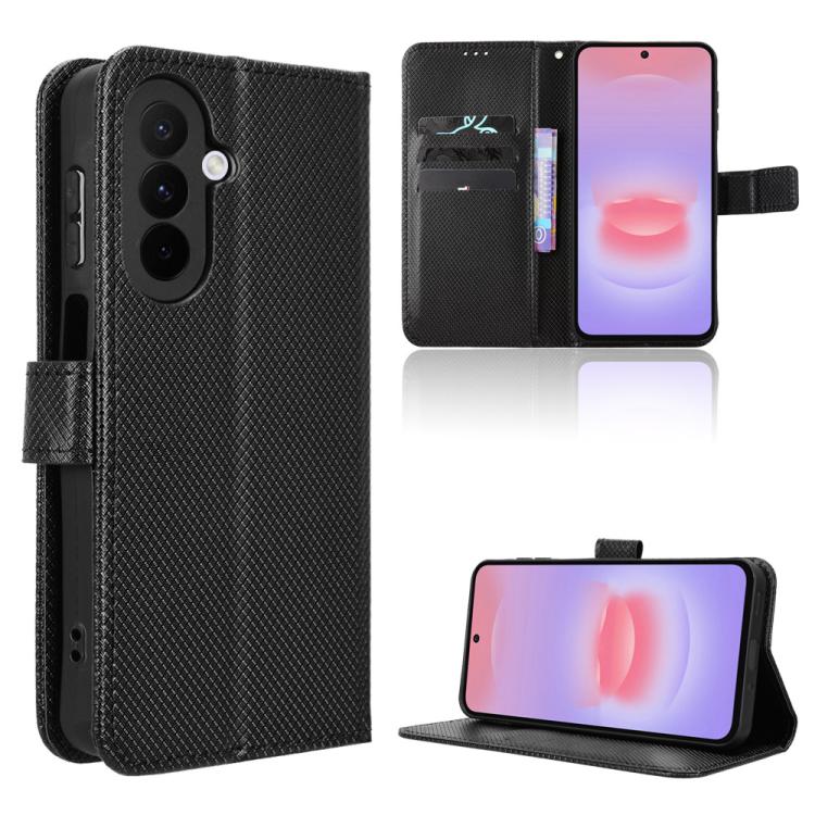 Custodia per telefono in pelle con trama a diamante, For Galaxy A57 5G, For Galaxy A37 5G, For Galaxy A27 5G, For Samsung Galaxy A07 4G
