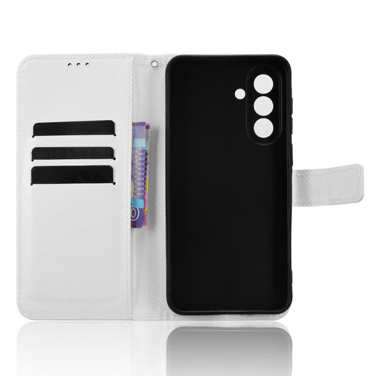 Custodia per telefono in pelle con trama a diamante, For Galaxy A57 5G, For Galaxy A37 5G, For Galaxy A27 5G, For Samsung Galaxy A07 4G