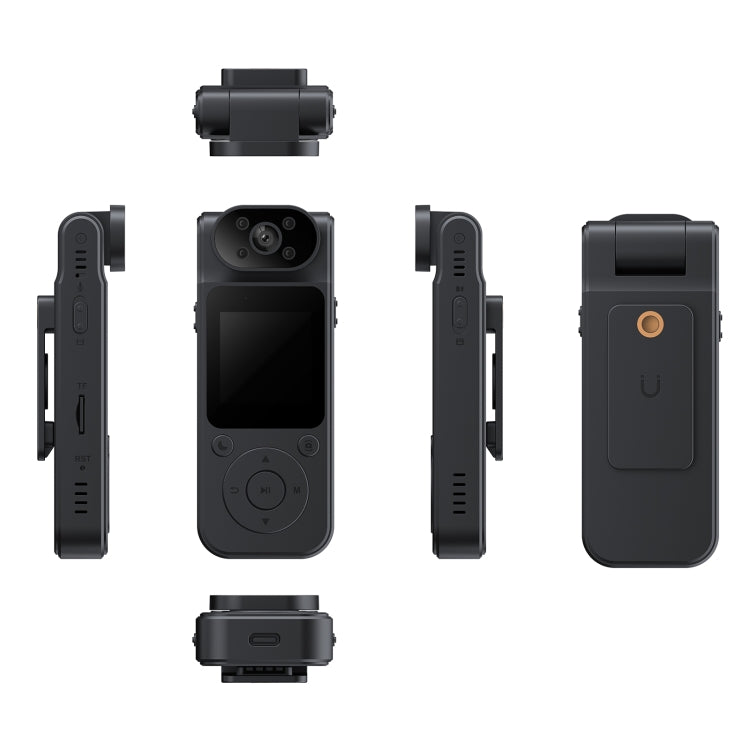 Registratore da viaggio 4K con rotazione 180° e WiFi