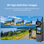 Registratore da viaggio 4K con rotazione 180° e WiFi