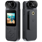 Registratore da viaggio 4K con rotazione 180° e WiFi