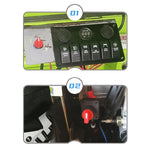 Selettore batteria per auto 300A Isolatore Disconnect Rotary Switch Cut, A2952