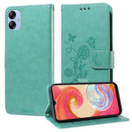 Custodia per telefono in pelle con fiori di farfalla in rilievo, For Galaxy A25 5G Global, For Galaxy A25 5G Japan Version / A25e, For Galaxy A23 4G / 5G, For Galaxy A04e 4G / F04