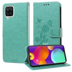 Custodia per telefono in pelle con fiori di farfalla in rilievo, For Galaxy A12 4G / 5G, For Galaxy A13 4G / 5G, For Galaxy A53 5G, For Galaxy A73 5G