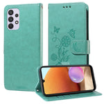 Custodia per telefono in pelle con fiori di farfalla in rilievo, For Galaxy A52 4G / 5G, For Galaxy A32 5G, For Galaxy A71 4G, For Galaxy A51 4G