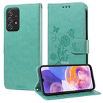 Custodia per telefono in pelle con fiori di farfalla in rilievo, For Galaxy A52 4G / 5G, For Galaxy A32 5G, For Galaxy A71 4G, For Galaxy A51 4G