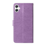 Custodia per telefono in pelle con fiori di farfalla in rilievo, For Galaxy A06 4G / 5G, For Galaxy A36 5G / A56 5G, For Galaxy A06, For Galaxy A15 4G / 5G