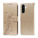 Custodia per telefono in pelle con fiori di farfalla in rilievo, For Galaxy A57 5G, For Galaxy A37 5G, For Galaxy A27 5G, For Galaxy A17 / A26 / A16 5G