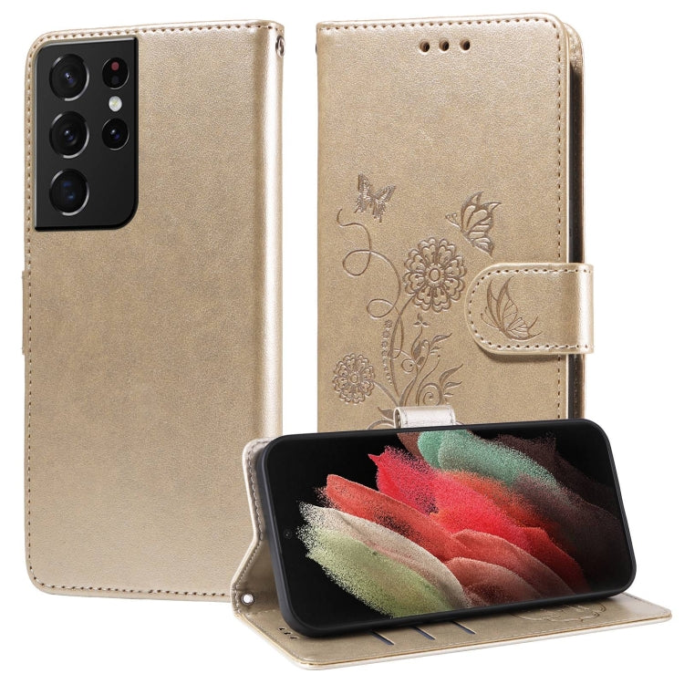 Custodia per telefono in pelle con fiori di farfalla in rilievo, For Galaxy S21 Ultra 5G, For Galaxy S20 Ultra, For Galaxy S20, For Galaxy S20+