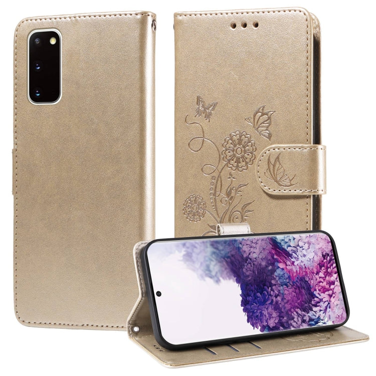 Custodia per telefono in pelle con fiori di farfalla in rilievo, For Galaxy S21 Ultra 5G, For Galaxy S20 Ultra, For Galaxy S20, For Galaxy S20+