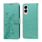 Custodia per telefono in pelle con fiori di farfalla in rilievo, For Galaxy S26 5G, For Galaxy S25 Edge 5G, For Galaxy S25 5G, For Galaxy S25+ 5G