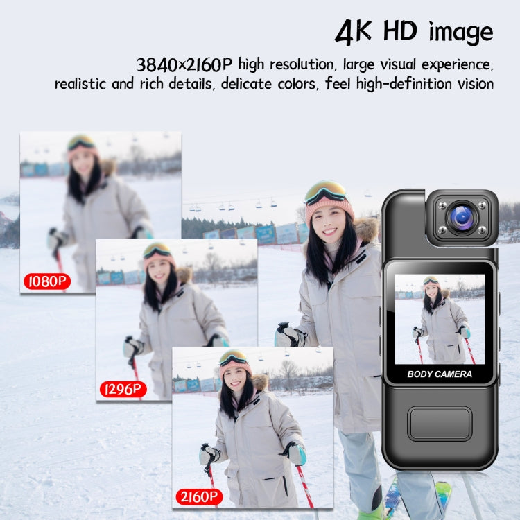 ZC-M11 Registratore da viaggio HD 4K con rotazione a 180 gradi, Wifi Version, Ordinary