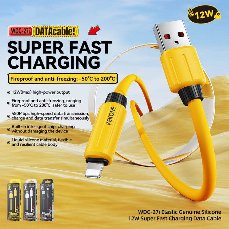 Cavo ricarica rapida WK USB-A a 8 pin 1 m 12W