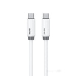 Cavo ricarica rapida Tipo C a Tipo C in silicone 1 m 65W