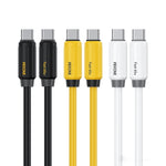 Cavo ricarica rapida Tipo C a Tipo C in silicone 1 m 65W