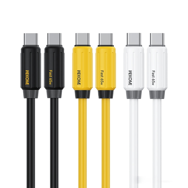 Cavo ricarica rapida Tipo C a Tipo C in silicone 1 m 65W