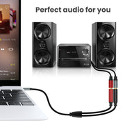 Cavo audio adattatore splitter a Y per laptop da 3,5 mm TRS maschio a 2 x 6,35 mm femmina placcato oro, 0.3m, 1m, 2m, 3m, 5m