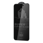 Pellicola vetro temperato privacy curva 28° per iPhone 16 Pro Max